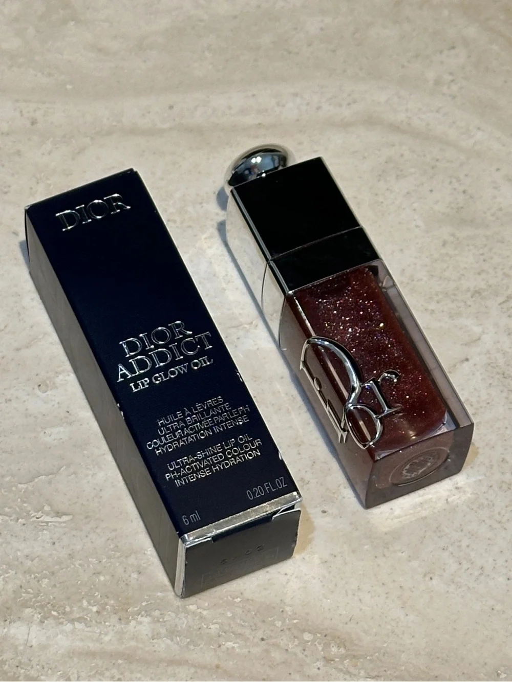 Dior Lip Glow Oil - 088 Mocha Sparkly Finish